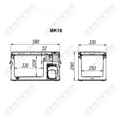 Автохолодильник Alpicool MK18