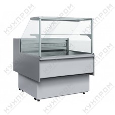Морозильная гастрономическая витрина GC110 SL 1,25-1 без боковин (ВХСн...