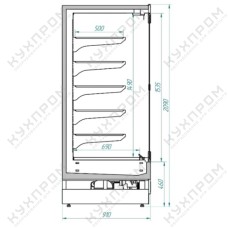 Холодильная горка SOLO DG L9 1500