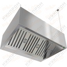 Зонт вытяжной пристенный коробчатый  HICOLD  ЗКВПО-1509
