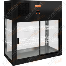 Настольная островная холодильная витрина HICOLD VRH O 990 Black