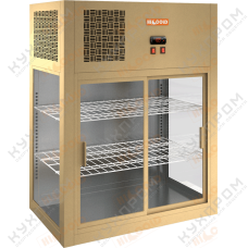 Настольная пристенная холодильная витрина HICOLD VRH 790 Beige