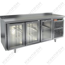 СТОЛ C ОХЛ.ШКАФОМ СО СТЕКЛ.ДВЕР.HICOLD SNG 111/HT