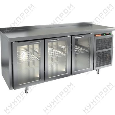 СТОЛ C ОХЛ.ШКАФОМ СО СТЕКЛ.ДВЕР.HICOLD SNG 111/HT