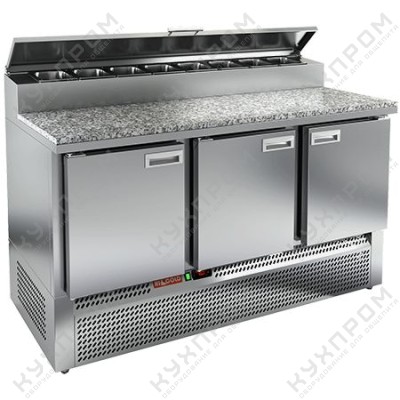 СТОЛ ДЛЯ ПИЦЦЫ HICOLD PZE2-111GN (1/6) КАМЕНЬ