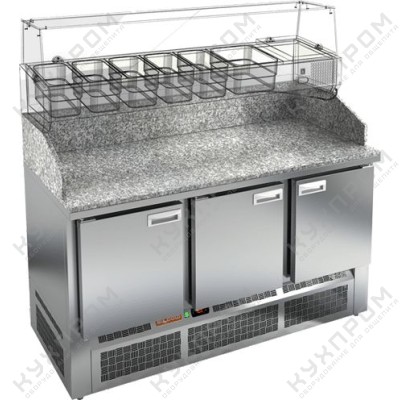 СТОЛ ДЛЯ ПИЦЦЫ HICOLD PZE3-111GN КАМЕНЬ
