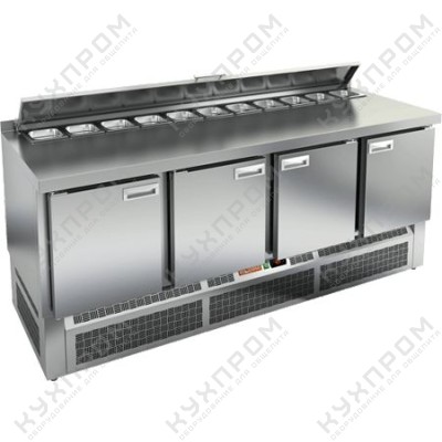 СТОЛ ДЛЯ САЛАТОВ HICOLD SLE2-1111GN С КРЫШК.