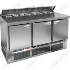 СТОЛ ДЛЯ САЛАТОВ HICOLD SLE2-111GN С КРЫШК.