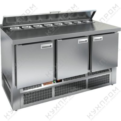 СТОЛ ДЛЯ САЛАТОВ HICOLD SLE2-111GN С КРЫШК.