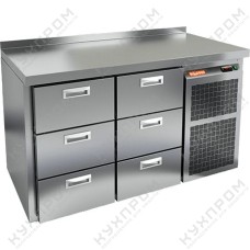 СТОЛ С ОХЛАЖД.ШКАФОМ HICOLD GN 33 BR2 TN