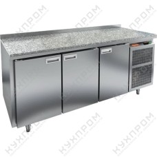 СТОЛ С ОХЛАЖД.ШКАФОМ HICOLD GN111/TN (КАМЕНЬ)