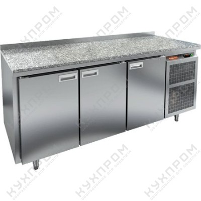 СТОЛ С ОХЛАЖД.ШКАФОМ HICOLD GN111/TN (КАМЕНЬ)