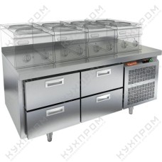 СТОЛ С ОХЛАЖД.ШКАФОМ HICOLD GN22/TN LT