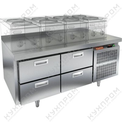 СТОЛ С ОХЛАЖД.ШКАФОМ HICOLD GN22/TN LT