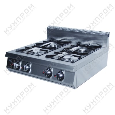 ПЛИТА 4 КОНФ. GRILL MASTER Ф4ПГ/800 ГАЗ 50003