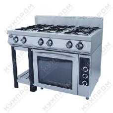ПЛИТА 6 КОНФ. GRILL MASTER Ф6ПДГ/800 ГАЗ 50004э