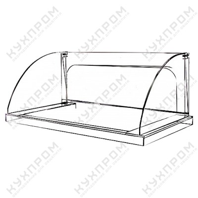 ЭКРАН ДЛЯ ГРИЛЯ HURAKAN HKN-GW5M-GC