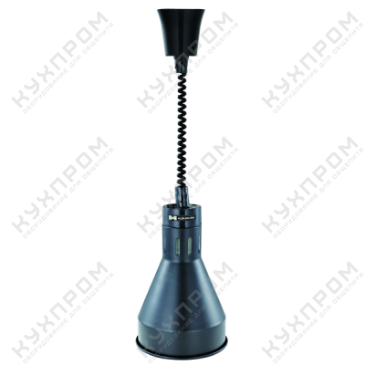 ЛАМПА ИНФРАКРАСНАЯ HURAKAN HKN-DL825 ЧЕРН.