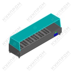 ВИТРИНА VRTG 1390 Д/СТОЛА HICOLD PZ3