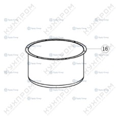 ЧАША ВНУТРЕННЯЯ ДЛЯ РИСОВАРКА HURAKAN HKN-SR180