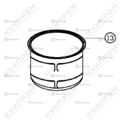 ЧАША ТЕРМОСА ДЛЯ РИСА HURAKAN RT210