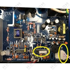ПЛАТА ГЕНЕРАТОРА ИНДУКЦИОННОЙ ПЛИТЫ HURAKAN HKN-ICF35T, арт. A817
