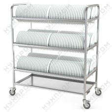 ТЕЛЕЖКА ДЛЯ ТАРЕЛОК  ТТ-Л-3-1200.600-02 (ТТ-3)