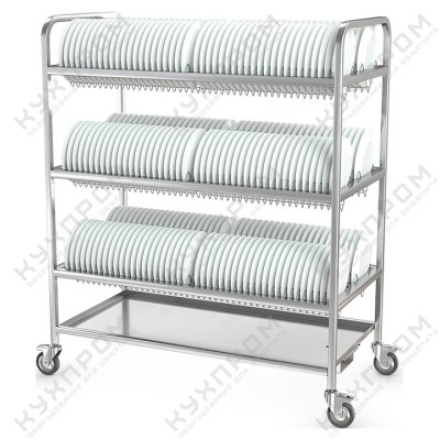 ТЕЛЕЖКА ДЛЯ ТАРЕЛОК  ТТ-Л-3-1200.600-02 (ТТ-3)