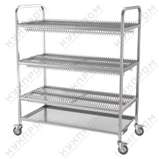 ТЕЛЕЖКА ДЛЯ ТАРЕЛОК  ТТ-Л-3-1200.600-02 (ТТ-3)