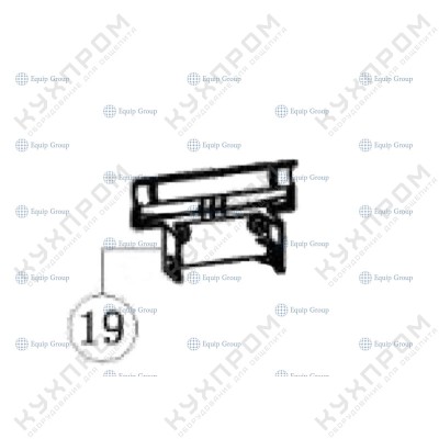 ПЕТЛЯ КРЫШКИ ДЛЯ РИСОВАРКИ HURKAN HKN-SR180