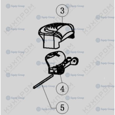 ПЕТЛЯ КРЫШКИ ДЛЯ РИСОВАРКИ HURKAN HKN-SR270