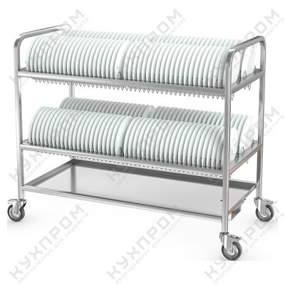 ТЕЛЕЖКА ДЛЯ ТАРЕЛОК  ТТ-Л-2-1200.600-02 (ТТ-2)