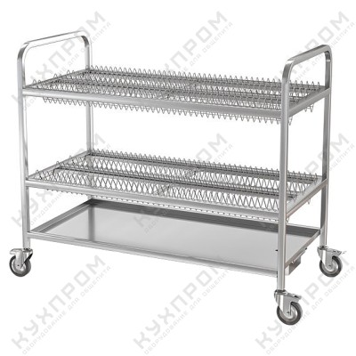 ТЕЛЕЖКА ДЛЯ ТАРЕЛОК  ТТ-Л-2-1200.600-02 (ТТ-2)