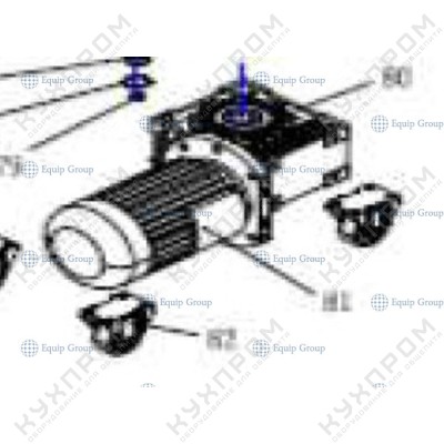 РЕДУКТОР ДЛЯ ТЕСТОМЕСА HURAKAN HKN-30CN2V