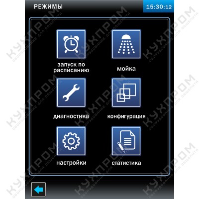 Пароконвектомат ABAT ПКА 6-1/1 ПП2 бойлерный