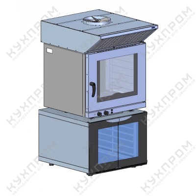 Зонт для конвекционной печи ABAT ЗВВ-6-6/4