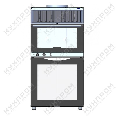 Зонт для конвекционной печи ABAT ЗВВ-4-6/4