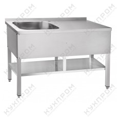 Стол для мойки овощей ABAT СМО-6-3 РН (вся нерж.)