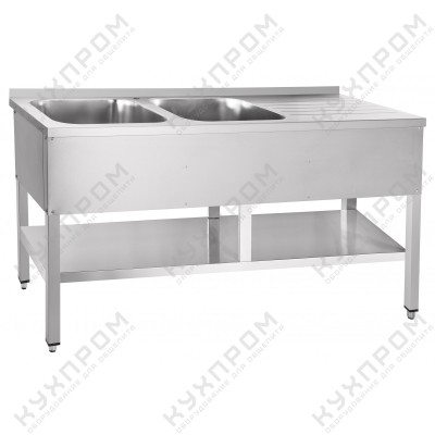 Стол для мойки овощей ABAT СМО-6-7 РН (вся нерж.)