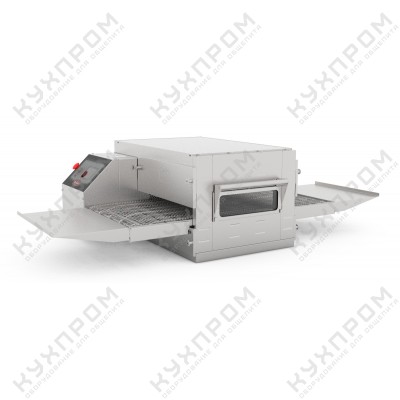 Печь для пиццы конвейерная ABAT ПЭК-400П с дверцей (модуль для установки в 2, 3 яруса)