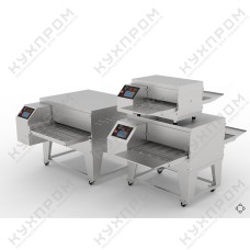 Печь для пиццы конвейерная ABAT ПЭК-800 с дверцей