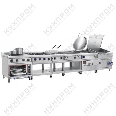 Жарочная поверхность Abat ГАКО-90/1П-С-02 (рифленая поверхность)