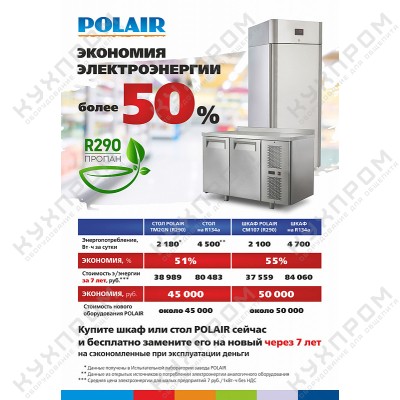 Стол морозильный Polair TB3GN-GC